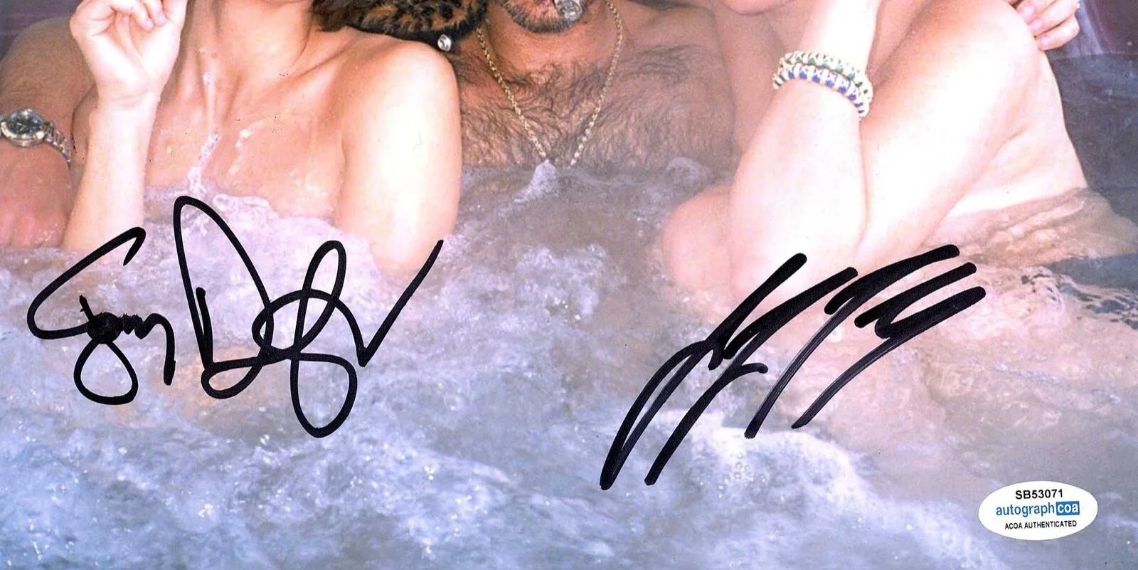 JENNIFER TILLY, JOE PANTOLIANO — JENNIFER TILLY & JOE PANTOLIANO signed "BOUND" 8x10 Photo EXACT PROOF ACOA Rare, изображение 5