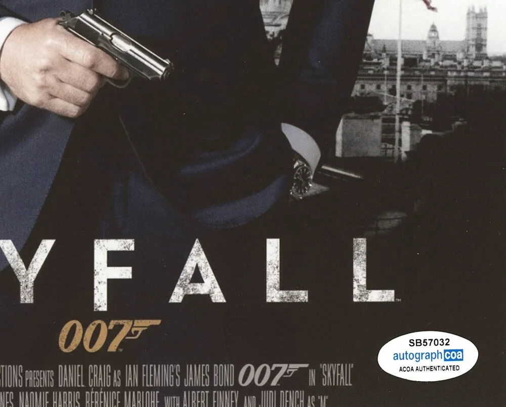 SAM MENDES — Sam Mendes signed Autographed "SKYFALL" 8x10 Photo JAMES BOND Director ACOA COA, image 5