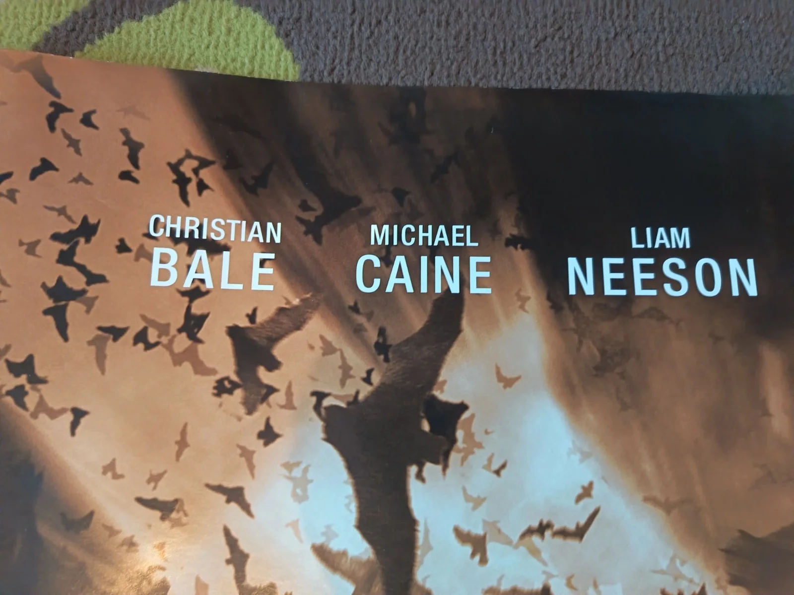 Original Movie Cinema Display Poster Batman Begins 2005 UK Quad Full Size, изображение 3
