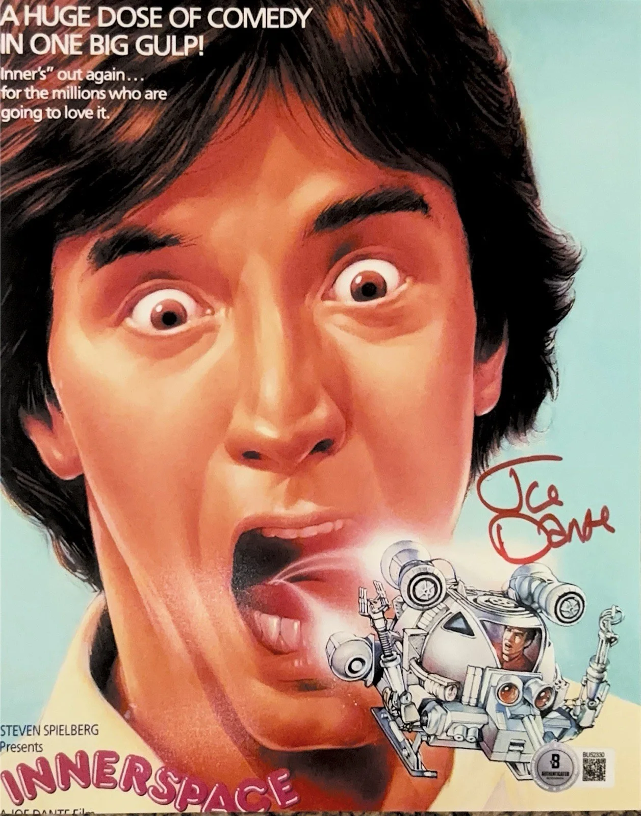 Joe Dante — Joe Dante Signed 8x10 Photo Beckett BAS COA Inner space