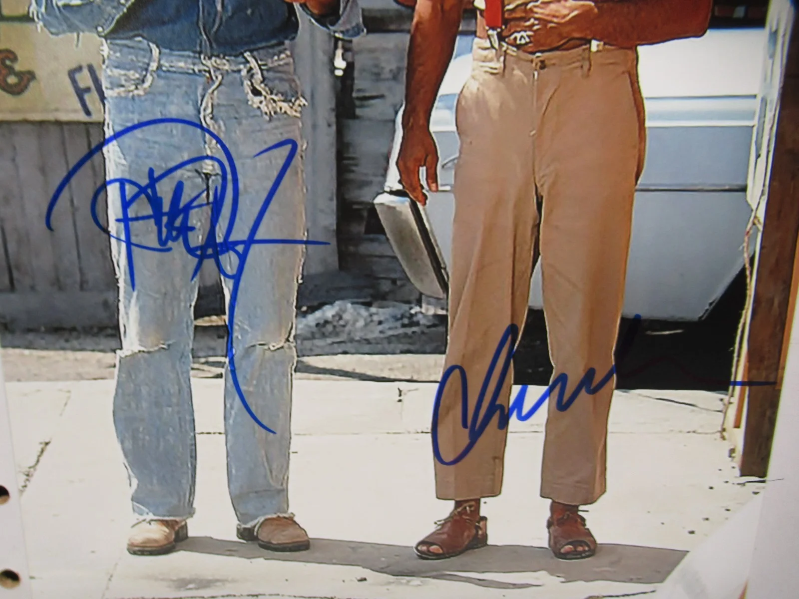 CHEECH, CHONG — CHEECH AND CHONG NICE DREAMS SIGNED 8"X10" PHOTO AUTOGRAPHED W COA, image 4