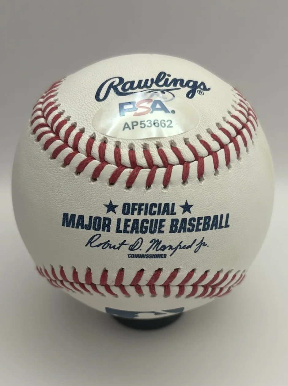 Garth Brooks Signed Autographed Baseball Official Major League Baseball OMLB PSA, image 4