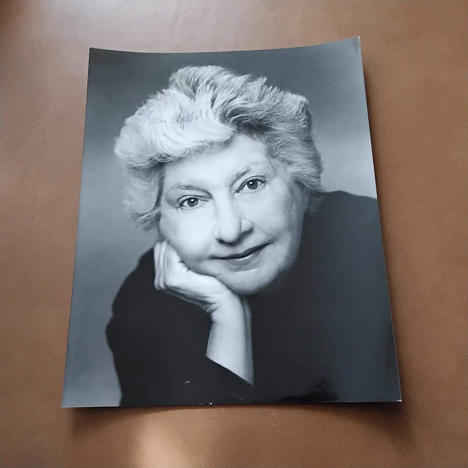 Maureen Stapleton SIGNED Photo Movie Stage TV Actress Reds All The Kings Men, изображение 5