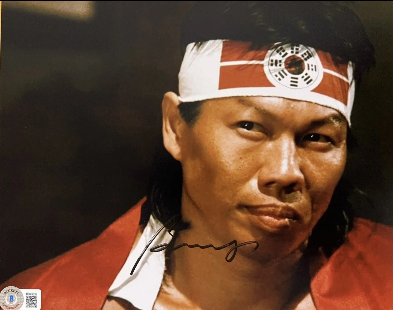 Bolo Yueng — Bolo Yueng Signed Photo BAS COA Enter The Dragon Bloodsport Bruce Lee Martial, изображение 2