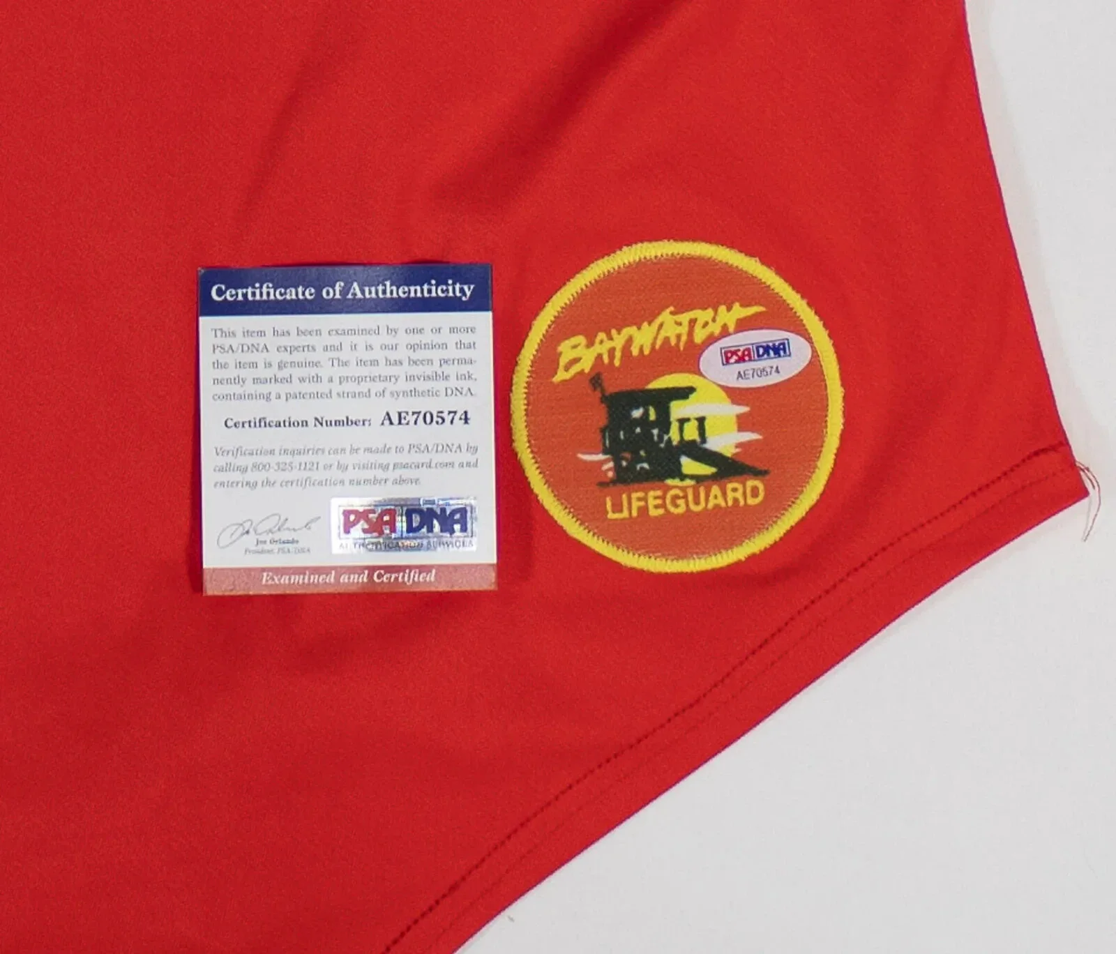 Carmen Electra / Lani McKenzie — Carmen Electra Signed Swimsuit (PSA COA) "Lani McKenzie" on Baywatch 1997 - 1998, изображение 2