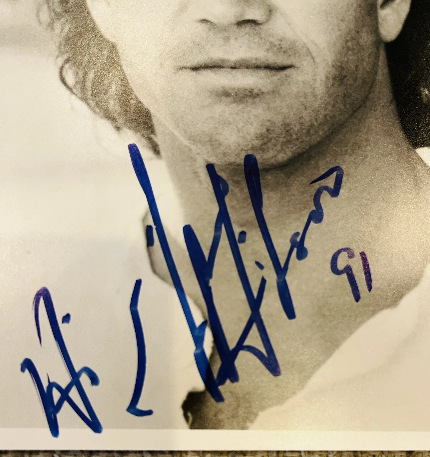 Mel Gibson — Mel Gibson Signed & Inscribed ‘91 8x10 Photo Gem Autograph JSA Lethal Weapon, image 2