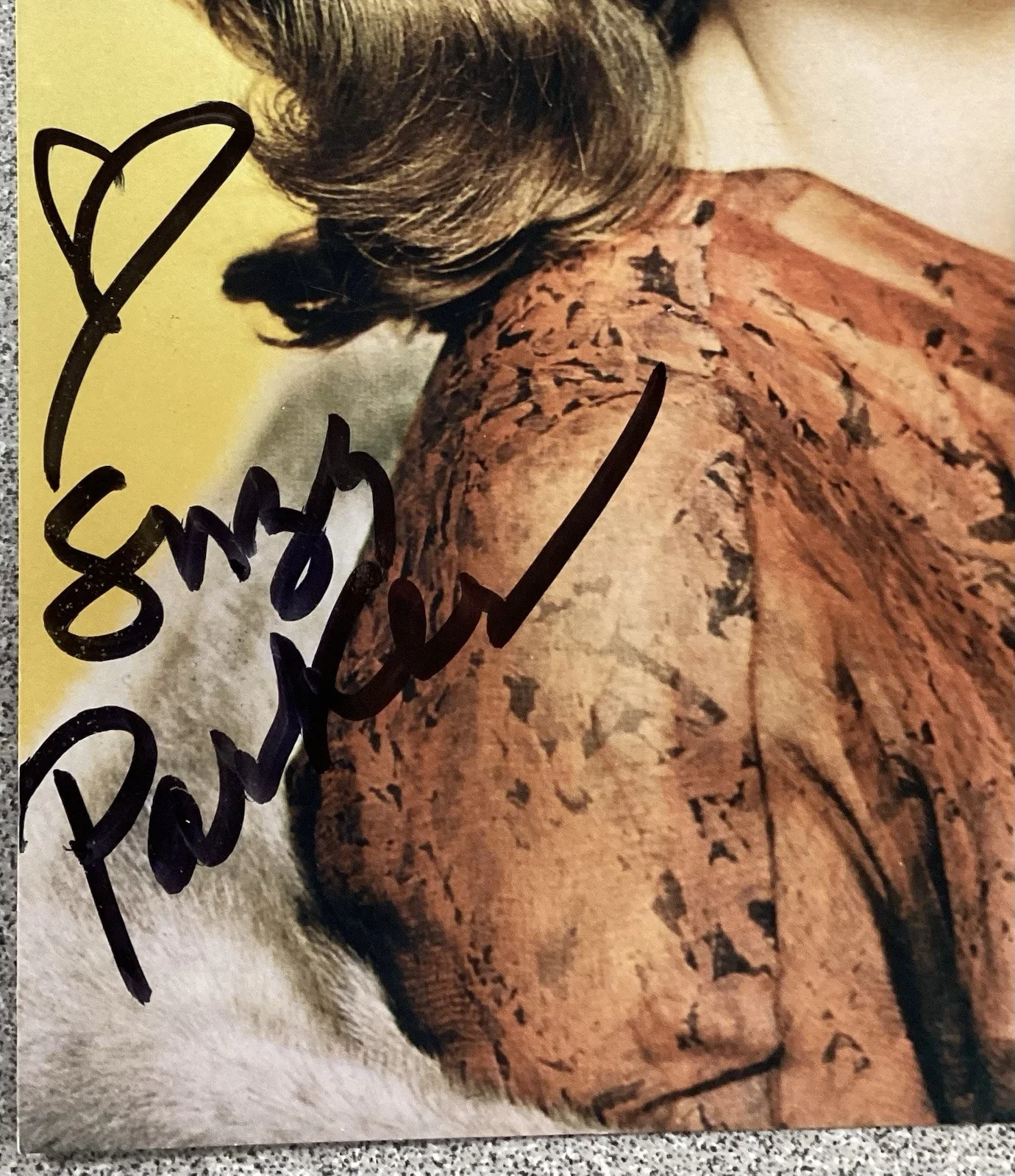 Suzy Parker — Suzy Parker Signed Photo 8x10 Hollywood Actor Autograph TPG #1, image 2