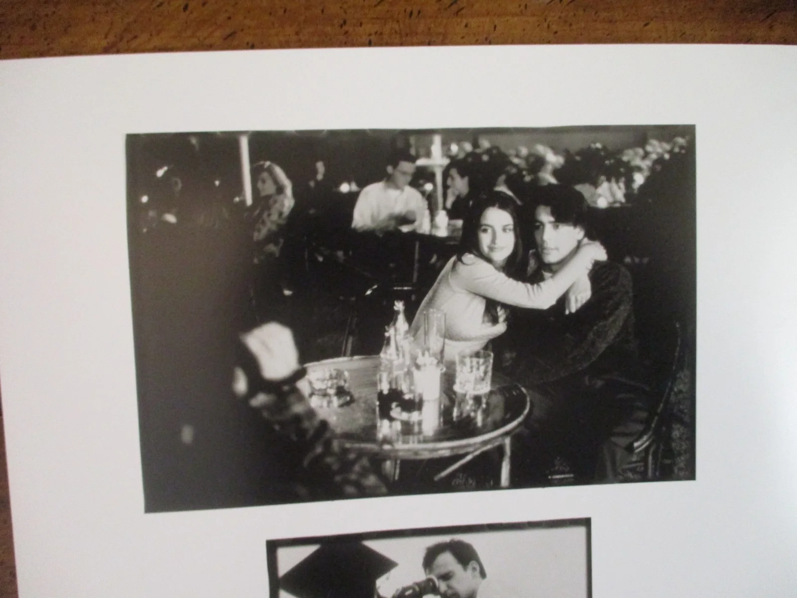 Penelope Cruz/Alejandro Amenabar(OPEN YOUR EYES)1997 8 x 10 Black & White Photo, изображение 2