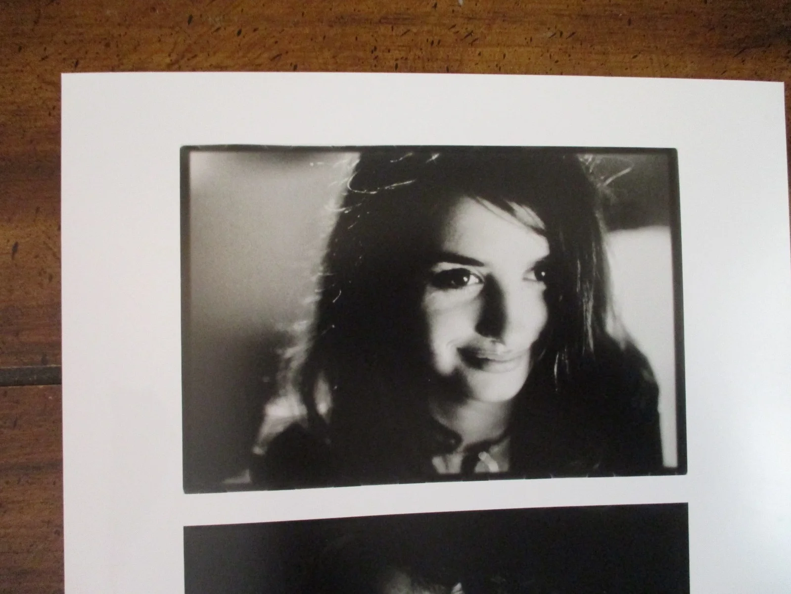 Penelope Cruz/Eduardo Noriega(OPEN YOUR EYES)1997 8 x 10 Black & White Photo, изображение 2
