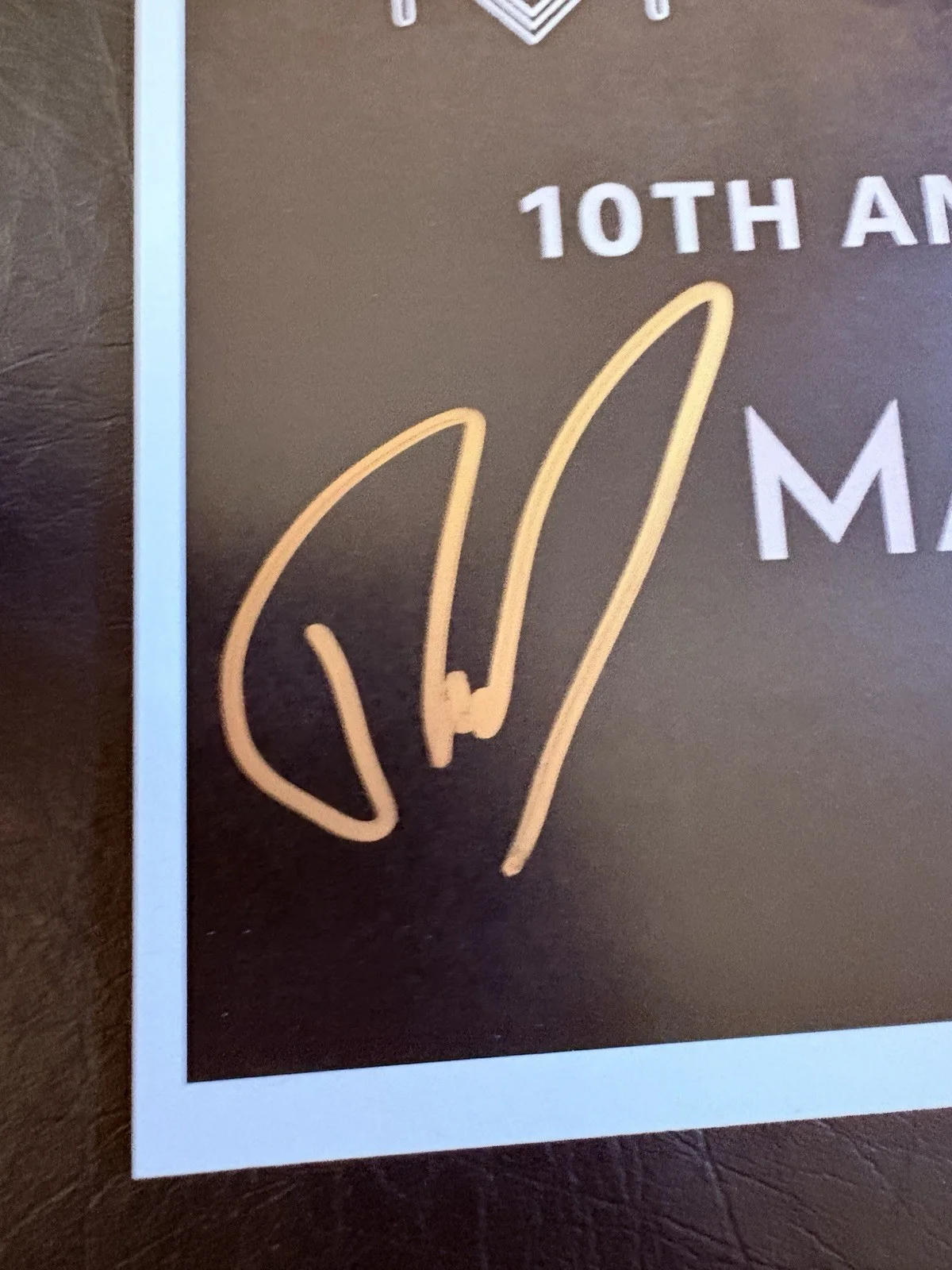 Leprous- Authentic Hand Signed Poster- 10Th Anniversary Show. ￼, image 2