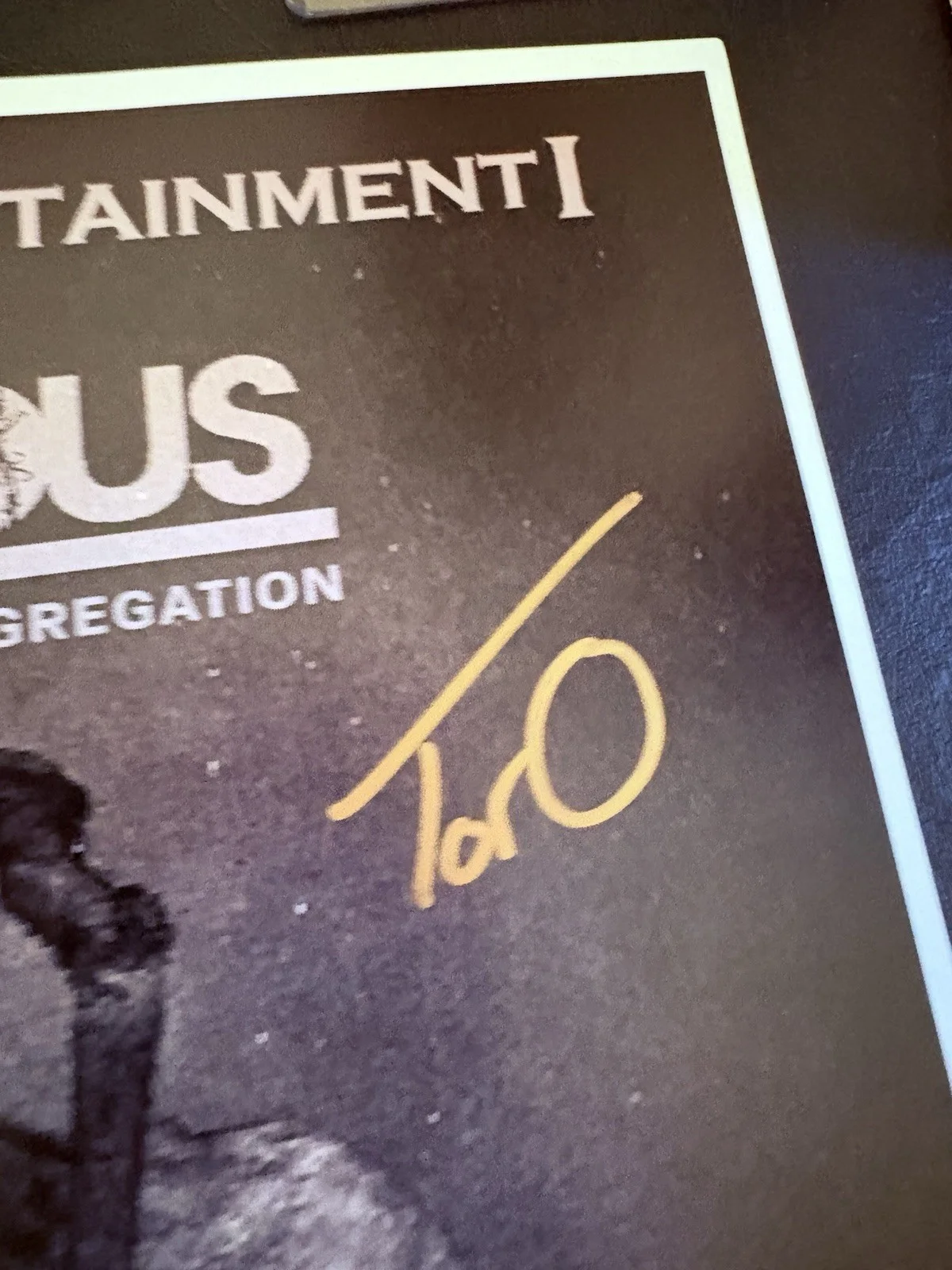 Leprous- Authentic Hand Signed Poster- 10Th Anniversary Show. ￼, image 5