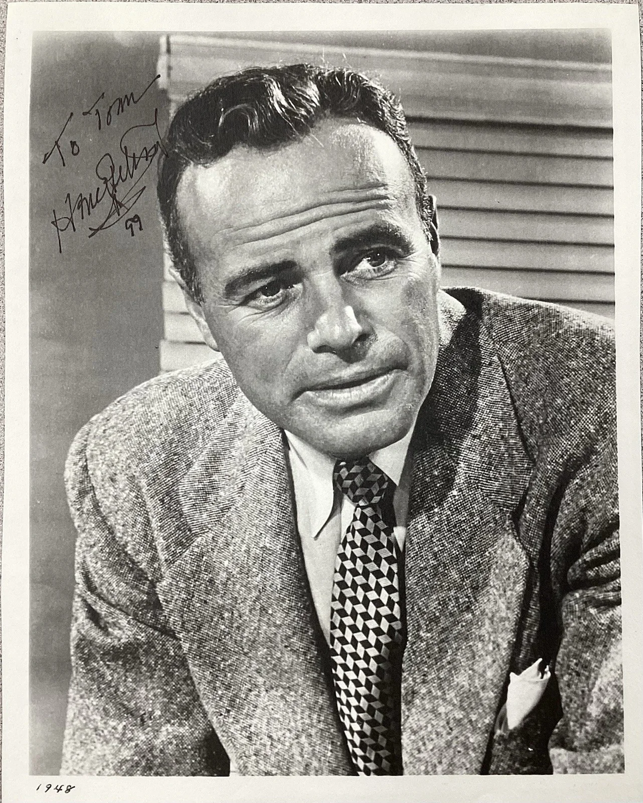 House Peters Jr — House Peters Jr. Signed Photo 8x10 Hollywood Actor Autograph TPG #2
