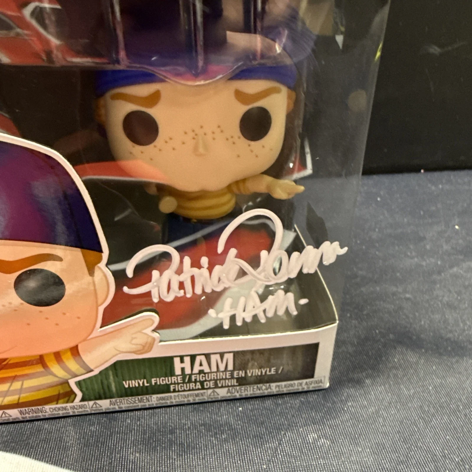 Patrick Renna — Patrick “Ham” Renna The Sandlot Autographed Funko Pop “Ham” Inscription Beckett, image 2