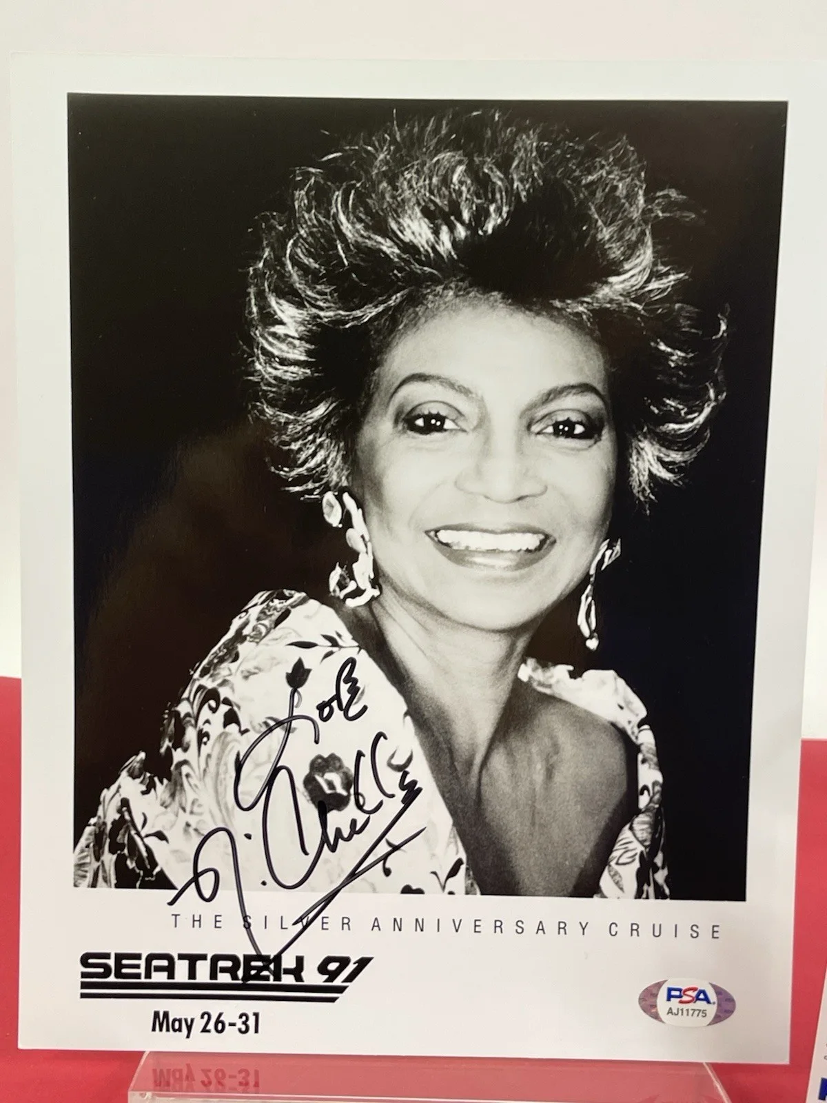 Star Trek Nichelle Nichols "Uhura" Signed Photo PSA Authenticated, изображение 2