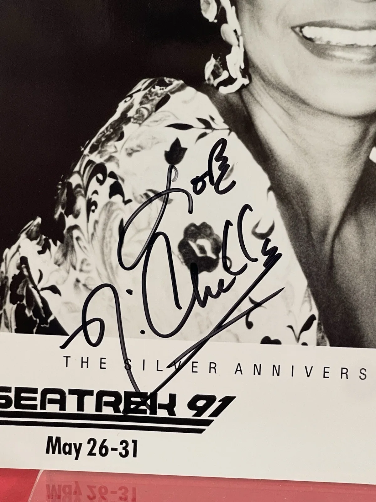 Star Trek Nichelle Nichols "Uhura" Signed Photo PSA Authenticated, изображение 3