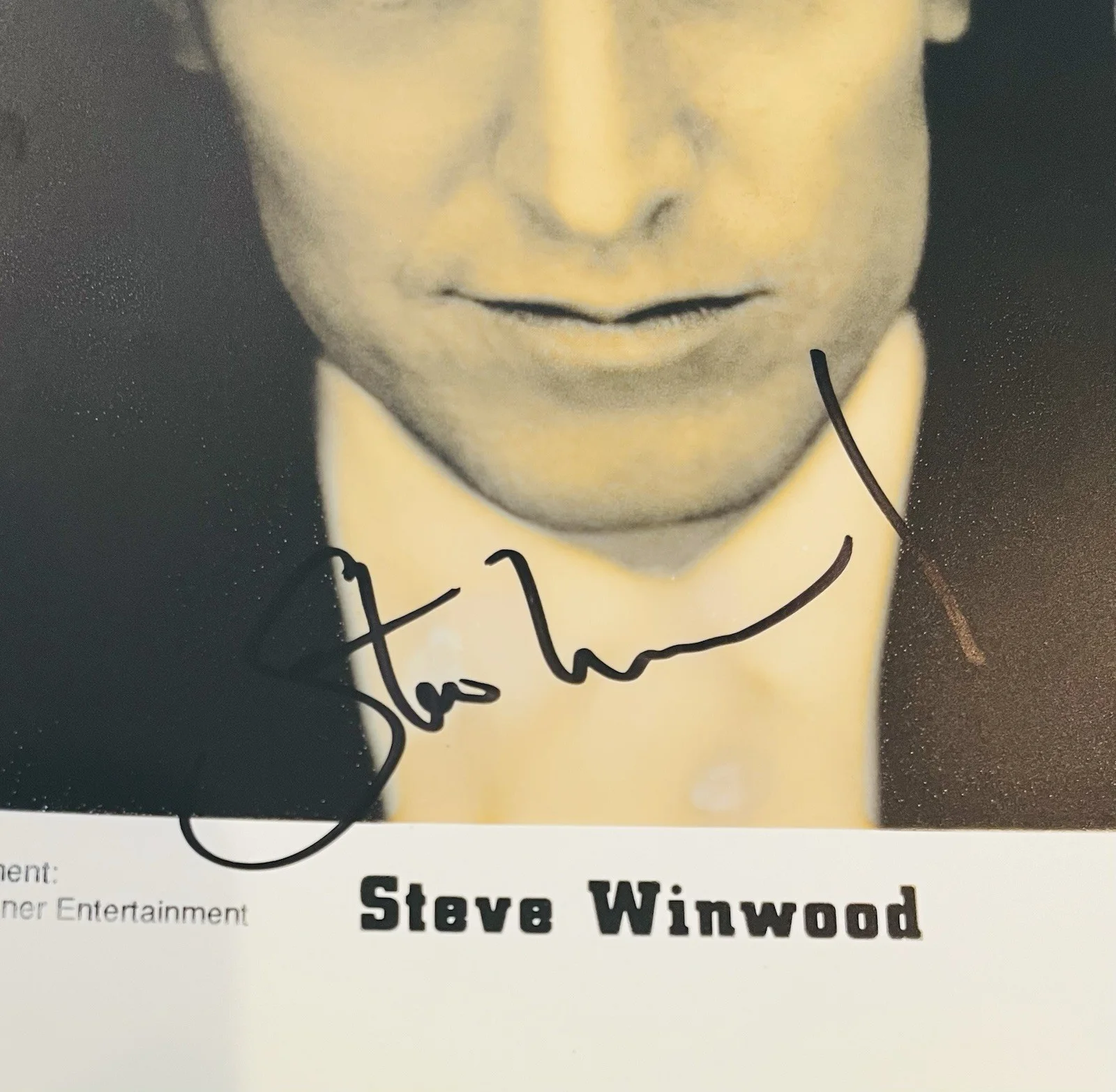 Steve Winwood Singer & Guitarist Signed 8x10 Photo Full Autograph PSA/DNA, image 2