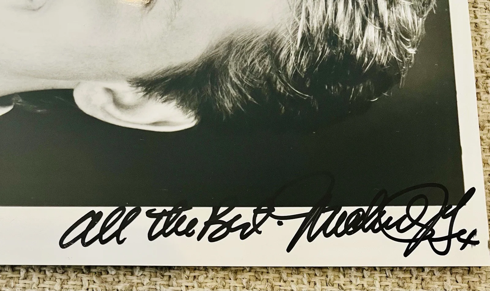Michael J Fox — Michael J Fox Family Ties Early Signed 8x10 Gem Autograph JSA, image 2