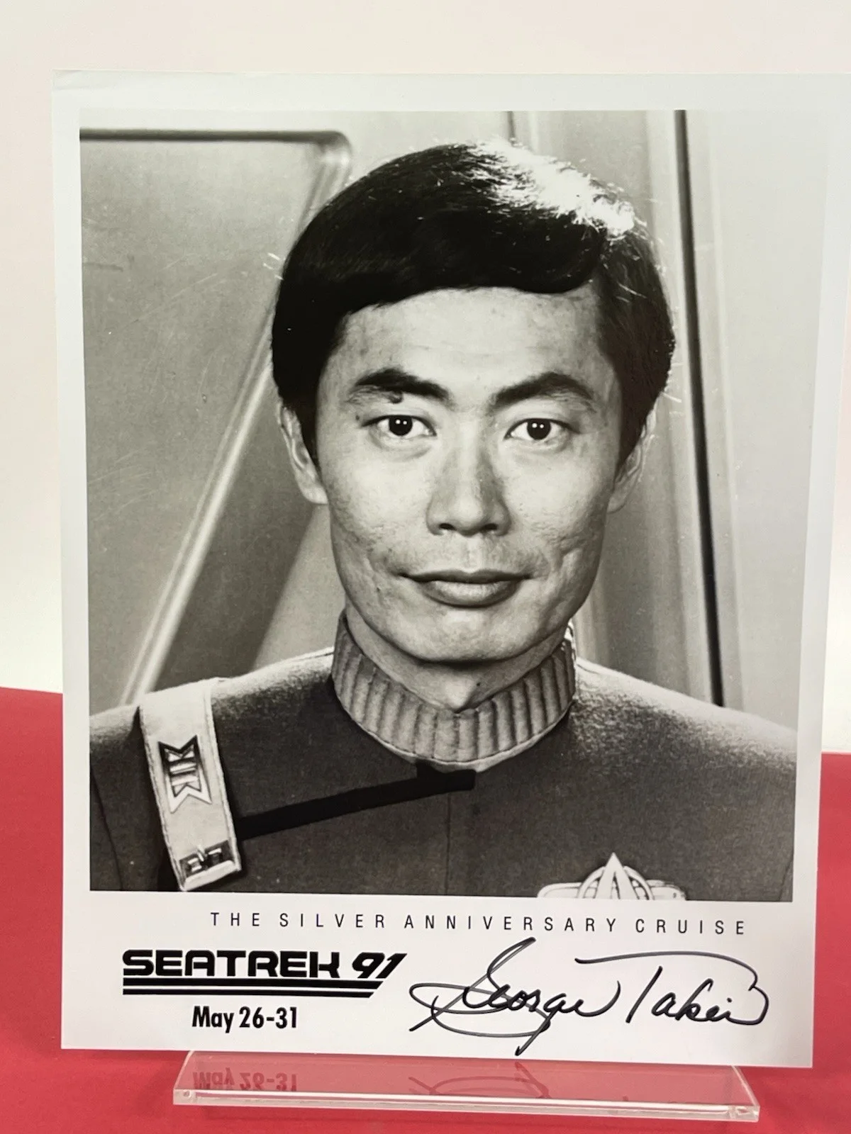 Star Trek George Takes " Sulu " Hand Signed Photo PSA Authenticated, изображение 2