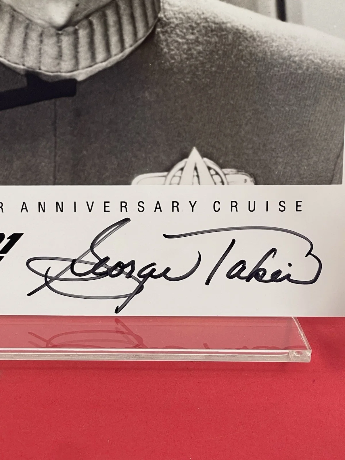 Star Trek George Takes " Sulu " Hand Signed Photo PSA Authenticated, изображение 3