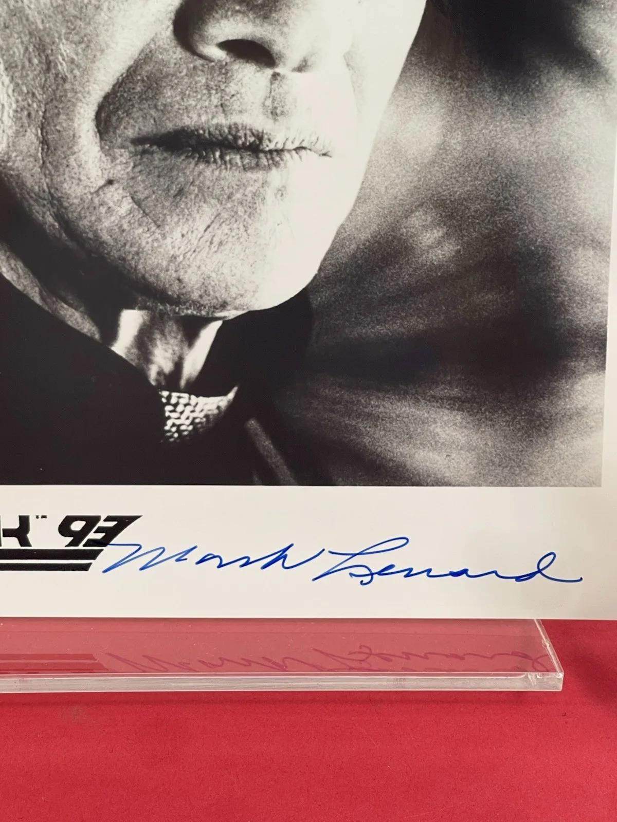Robin Curtis — Star Trek Mark Lenard "Sarek" Hand Signed Photo PSA Authenticated, image 3