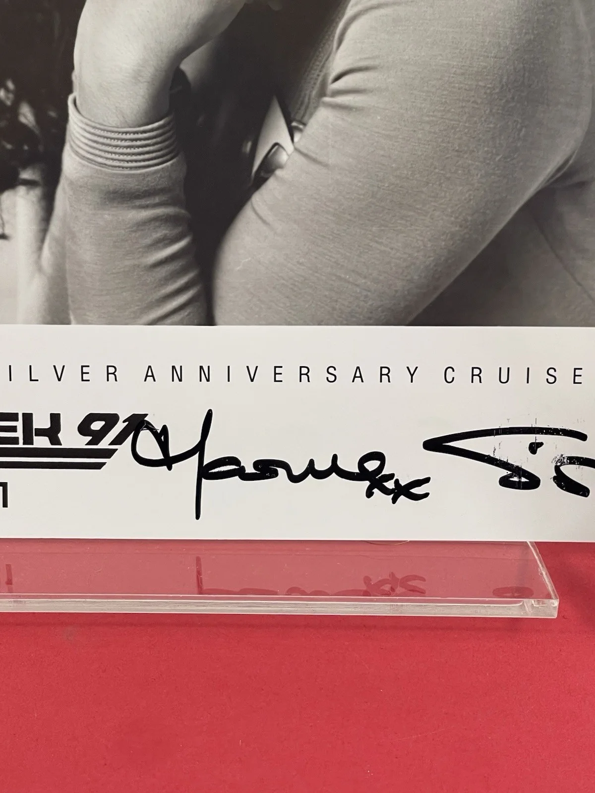 Robin Curtis — Star Trek Deanna Troi MARINA SIRTIS Signed Photo PSA Authenticated, изображение 2