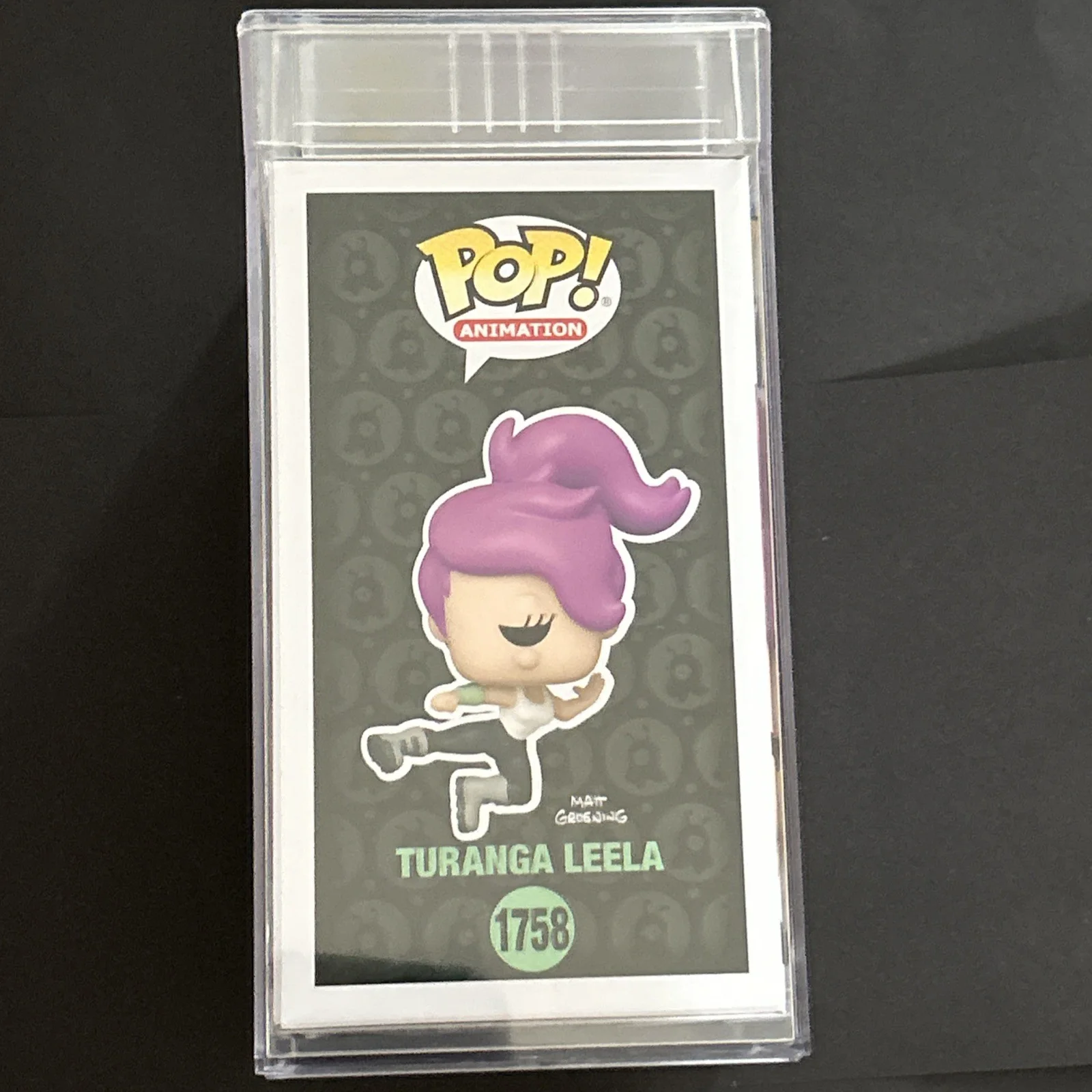 Katey Sagal — Katey Sagal Signed Funko #1758 "Turanga Leela" (Futurama)- PSA Encapsulated, изображение 4