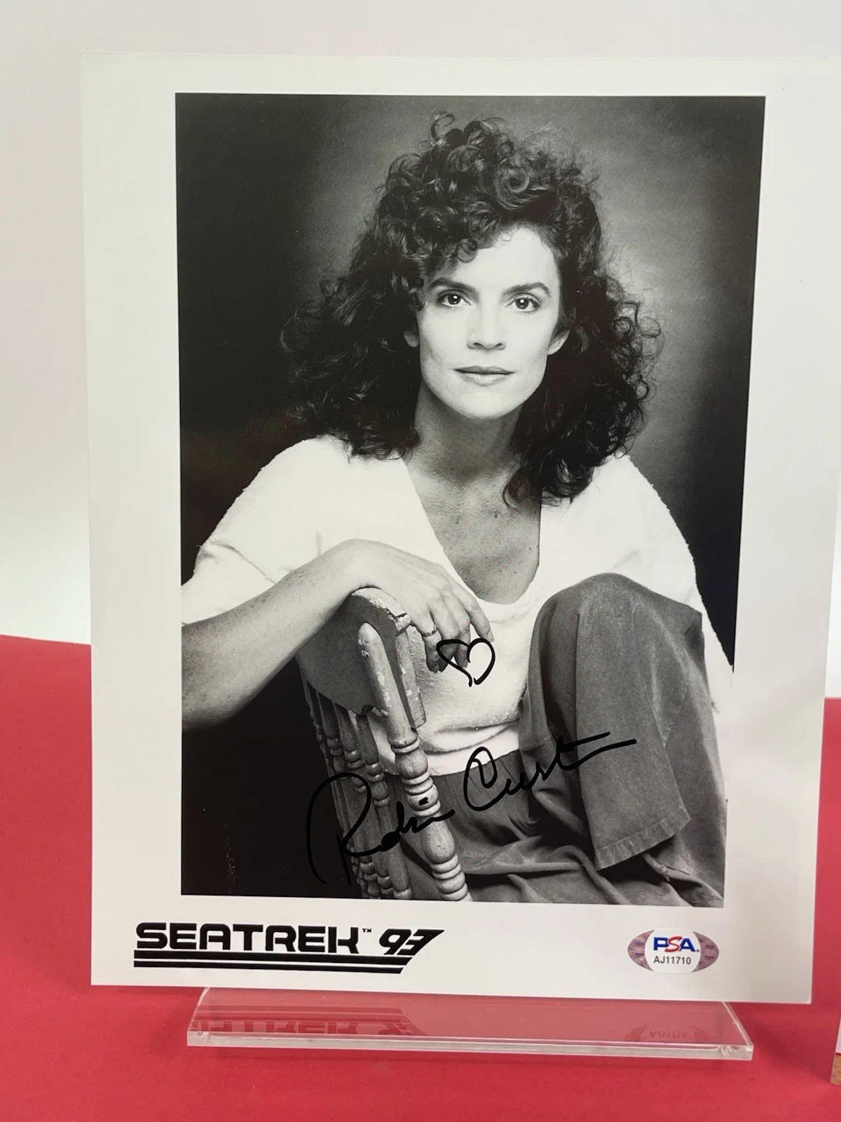 Robin Curtis — Star Trek Robin Curtis Vulcan Lt. Saavik Signed Photo PSA Authenticated (#2), image 2