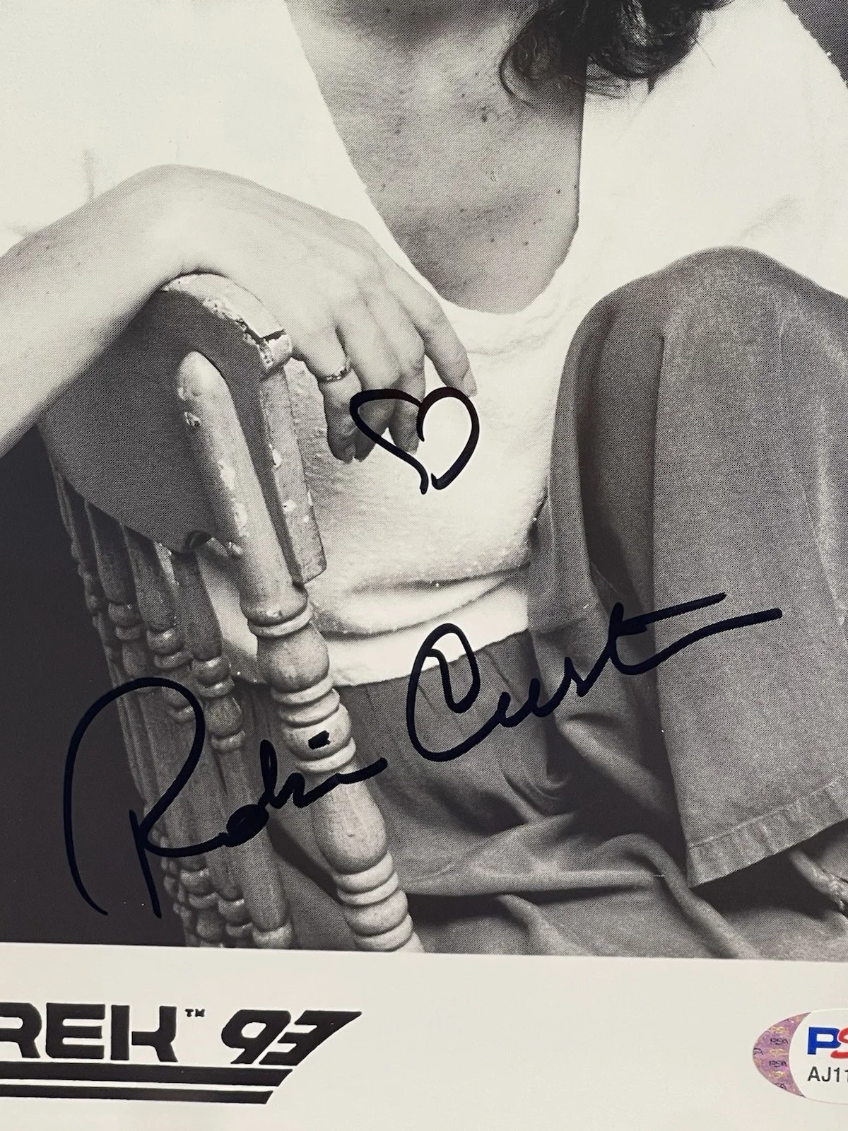 Robin Curtis — Star Trek Robin Curtis Vulcan Lt. Saavik Signed Photo PSA Authenticated (#2), image 3