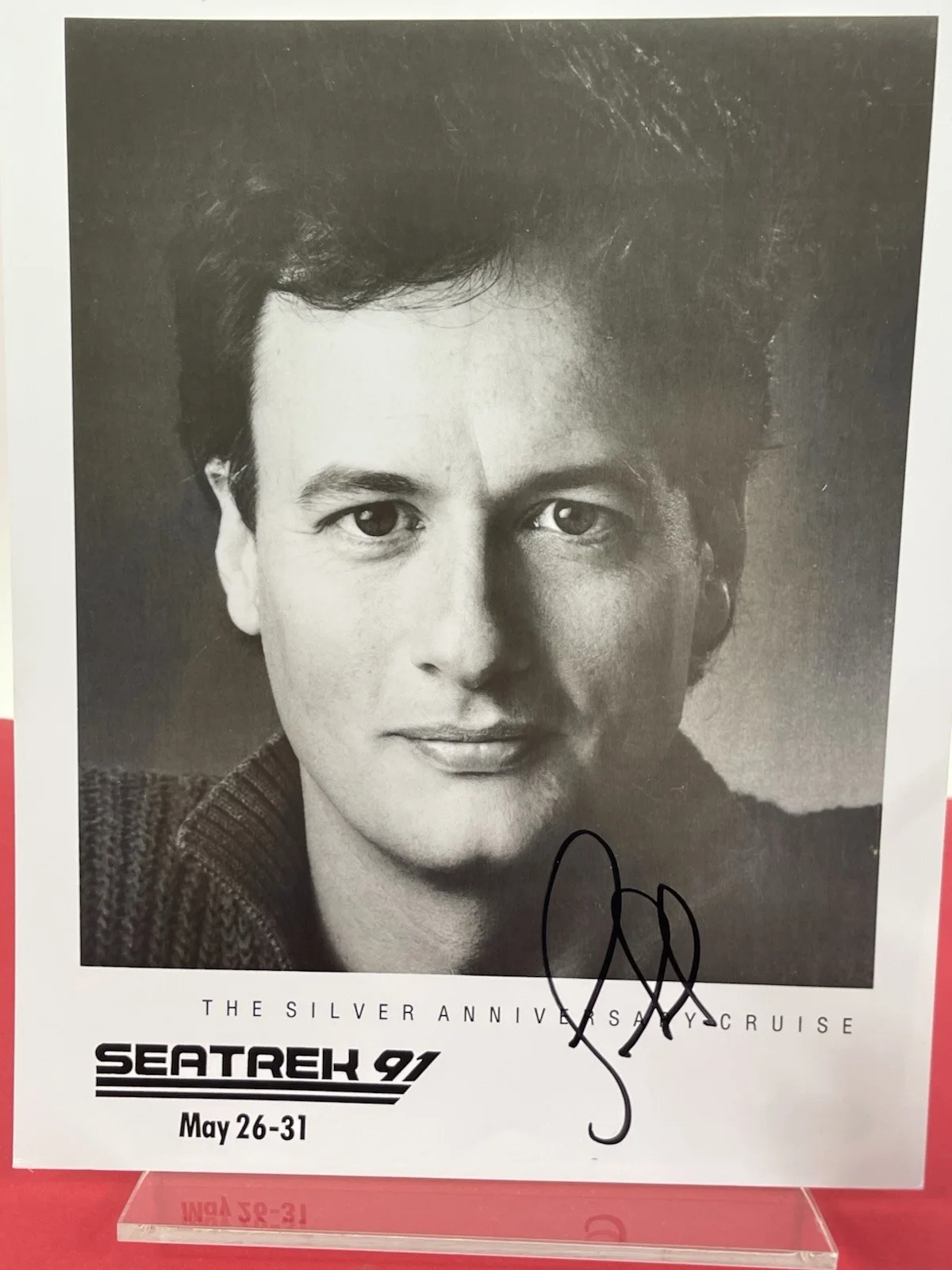 John De Lamcie — Star Trek John de Lancie Signed Photo PSA Authenticated (#2), image 2