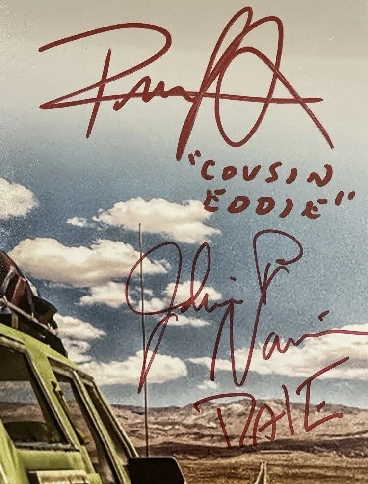 National Lampoons Vacation Cast Signed Chevy Chase 16X20 Randy Quaid, Dana B, изображение 3