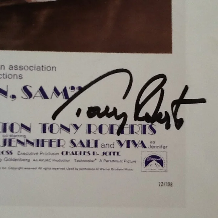 Tony Roberts SIGNED Page Movie TV Actor Play It Again Sam Woody Allen Annie Hall, изображение 4
