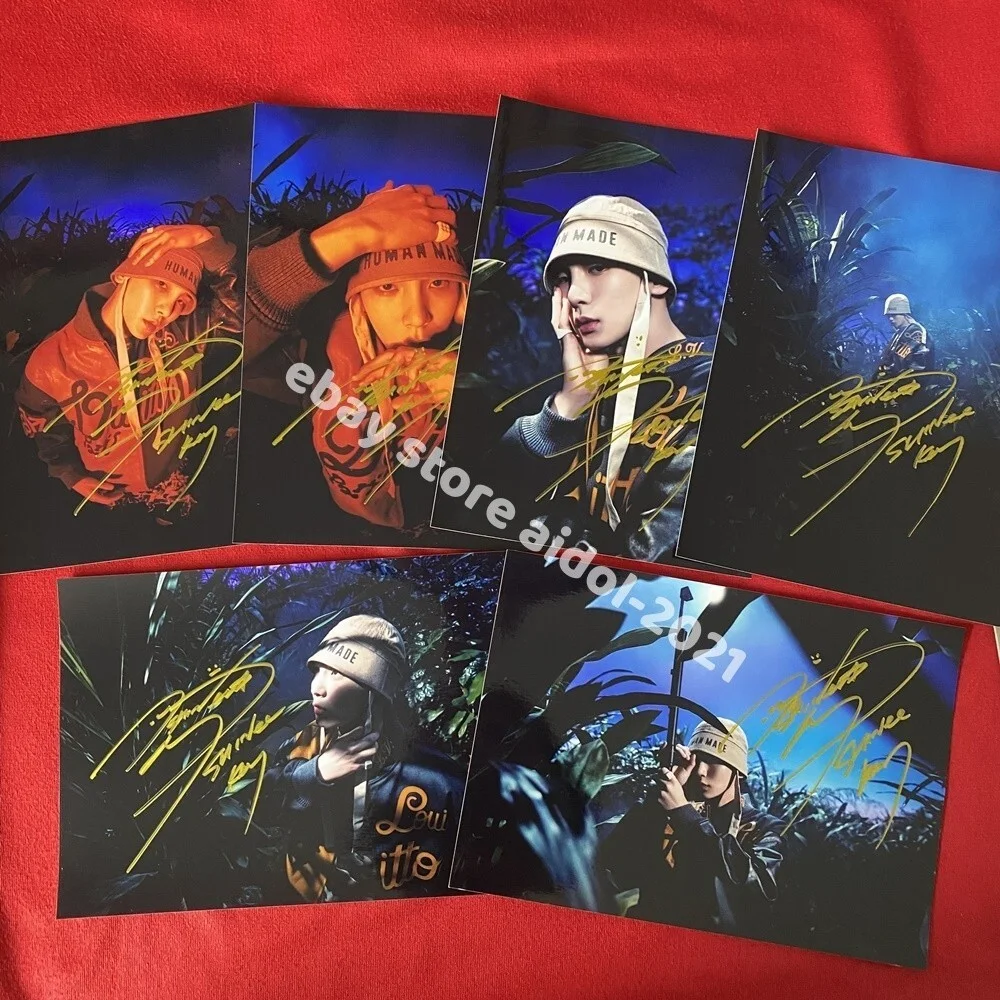 SHINee KEY Autographed Signed Photo 4*6 K-POP COLLECTION AUTOGRAPHED 2025, изображение 2