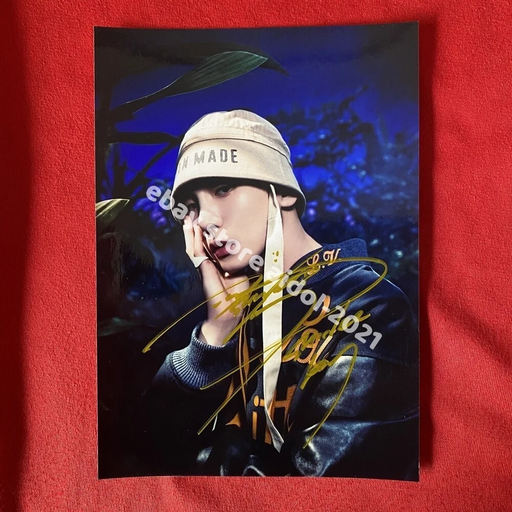 SHINee KEY Autographed Signed Photo 4*6 K-POP COLLECTION AUTOGRAPHED 2025, изображение 3