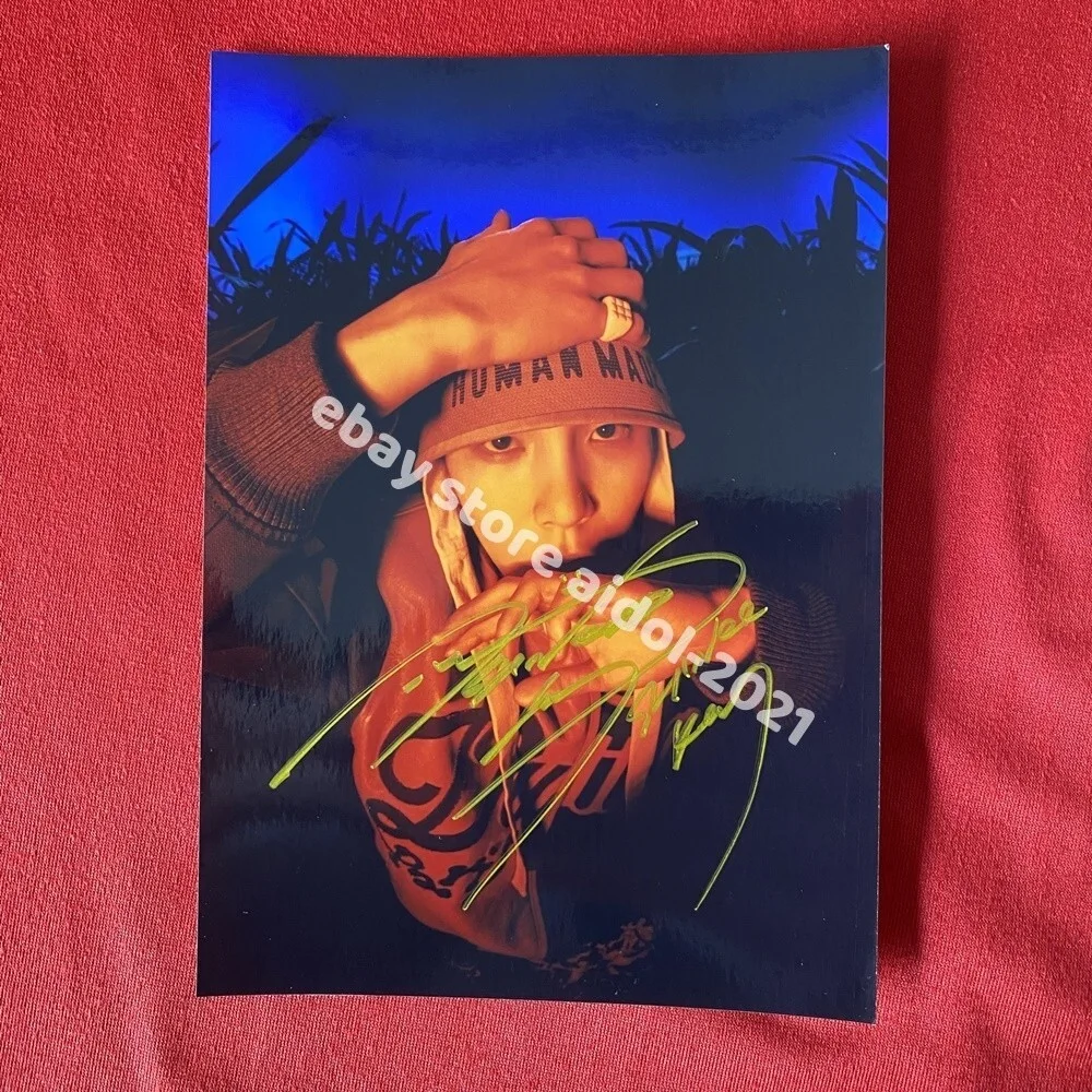 SHINee KEY Autographed Signed Photo 4*6 K-POP COLLECTION AUTOGRAPHED 2025, изображение 4