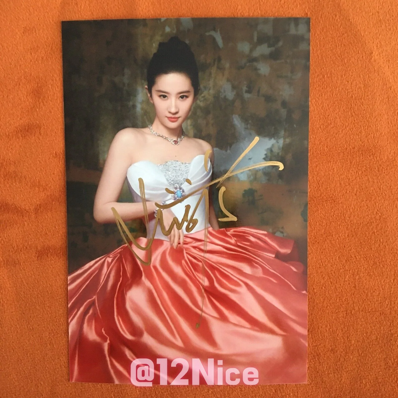 The Tale of Rose Crystal Liu Autographed Signed Photo 4*6 玫瑰的故事 2024b, image 2