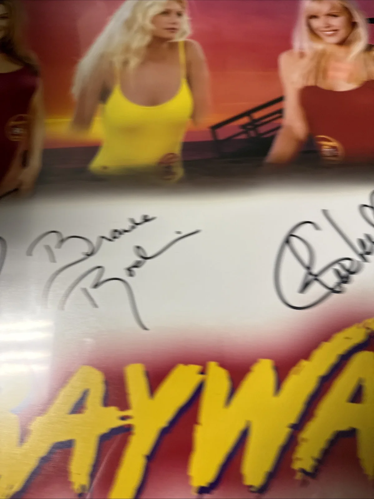 Electra, Bingham, Nolin, Roderick Autographed Baywatch 16x20 Photo - BAS, изображение 2
