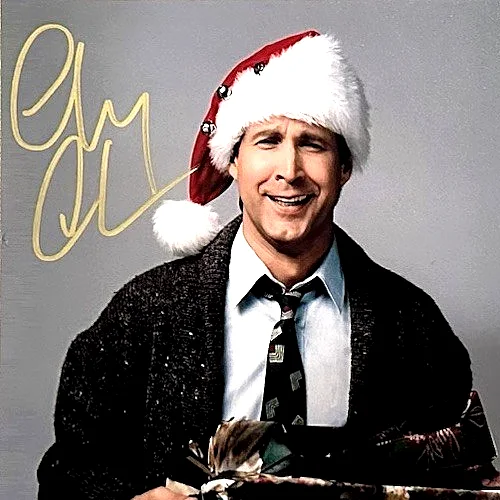 Chevy Chase — CHEVY CHASE Signed CHRISTMAS VACATION 8X10 Photo BAS Beckett WITNESSED Autograph, изображение 2
