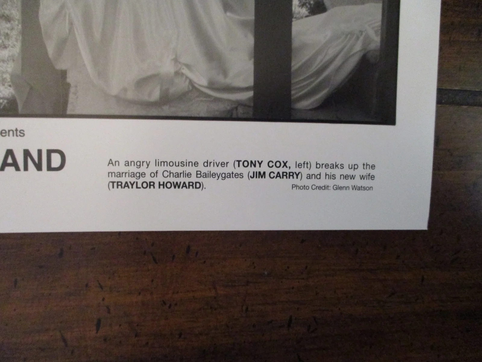 Tony Cox/Traylor Howard/Jim Carrey(ME MYSELF AND IRENE)2000 10 x 8 B & W Photo, изображение 2