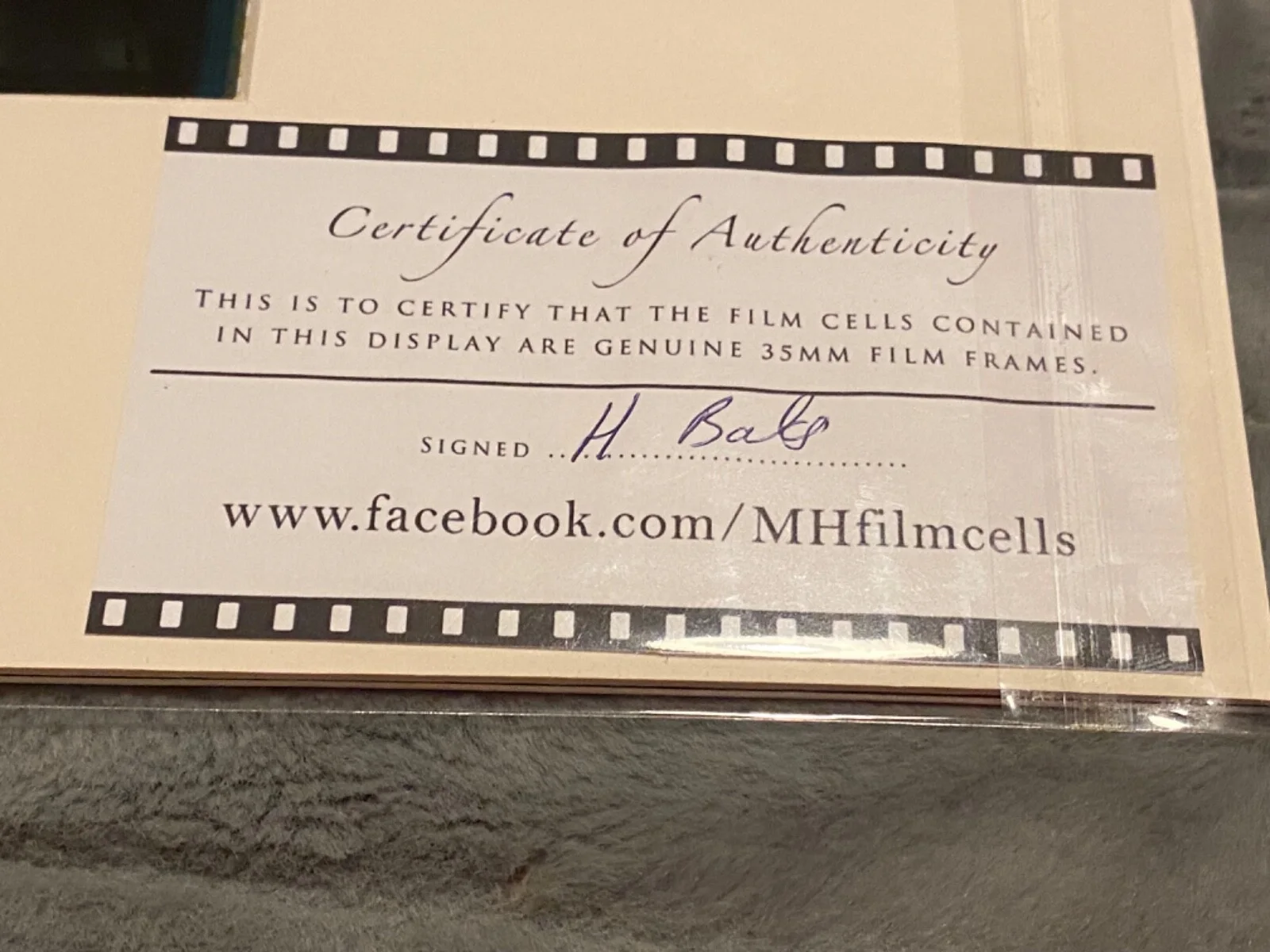 6x4 Arlington Road film cell display, image 2