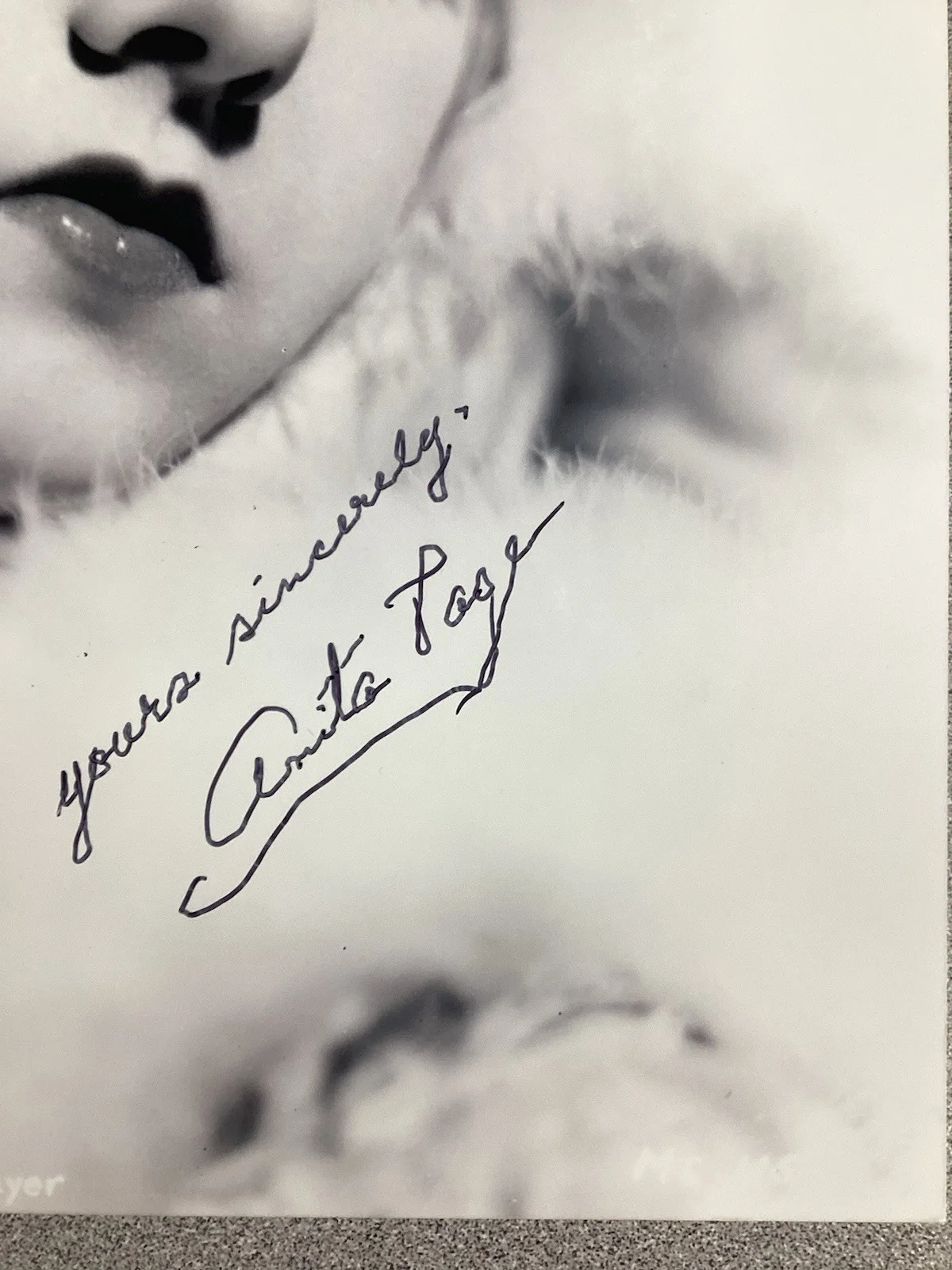 Anita Page — Anita Page Signed Photo 8x10 Actor silent Era Hollywood Autograph TPG, изображение 2