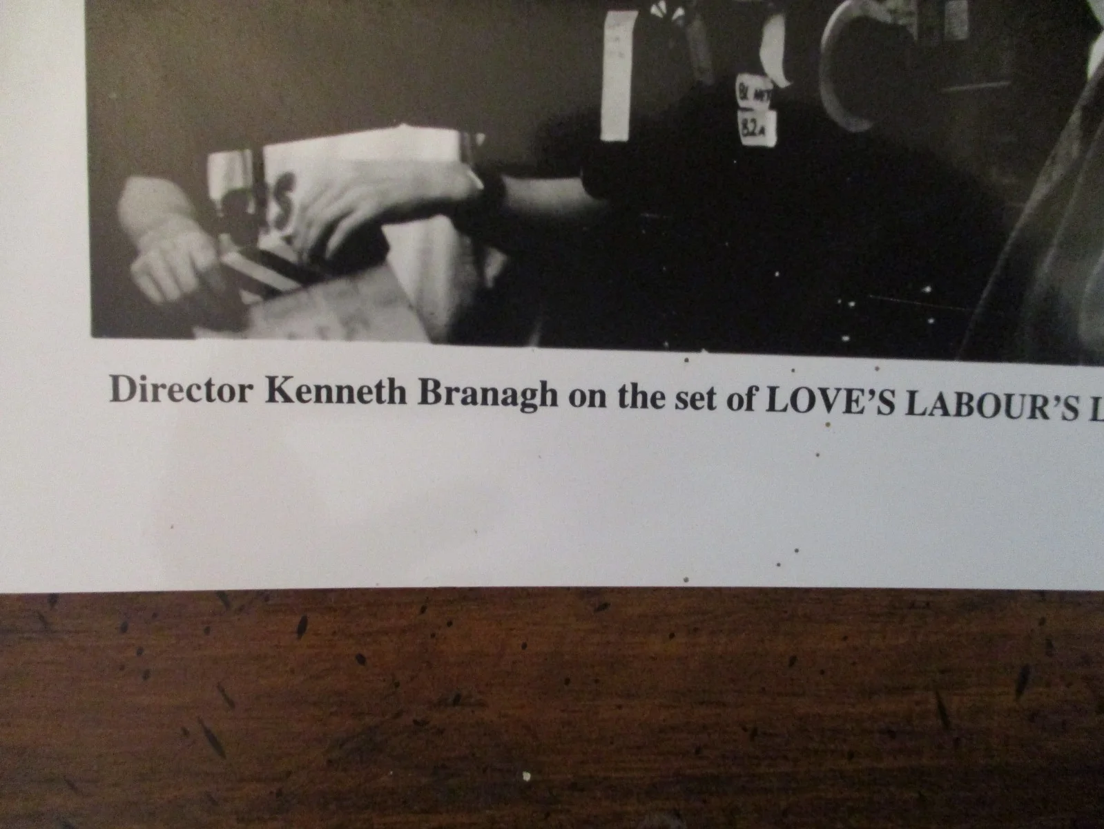Natascha McElhone/Kenneth Branagh(LOVE'S LABOUR'S LOST) 2000 8 x 10 B & W Photo, image 4