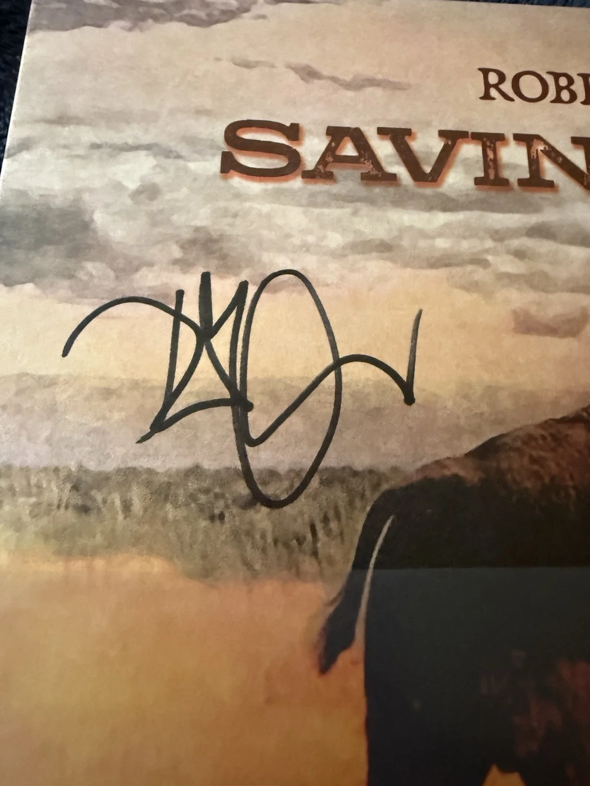 Robert Plant Saving Grace Vinyl SIGNED COVER - Led Zeppelin, image 4