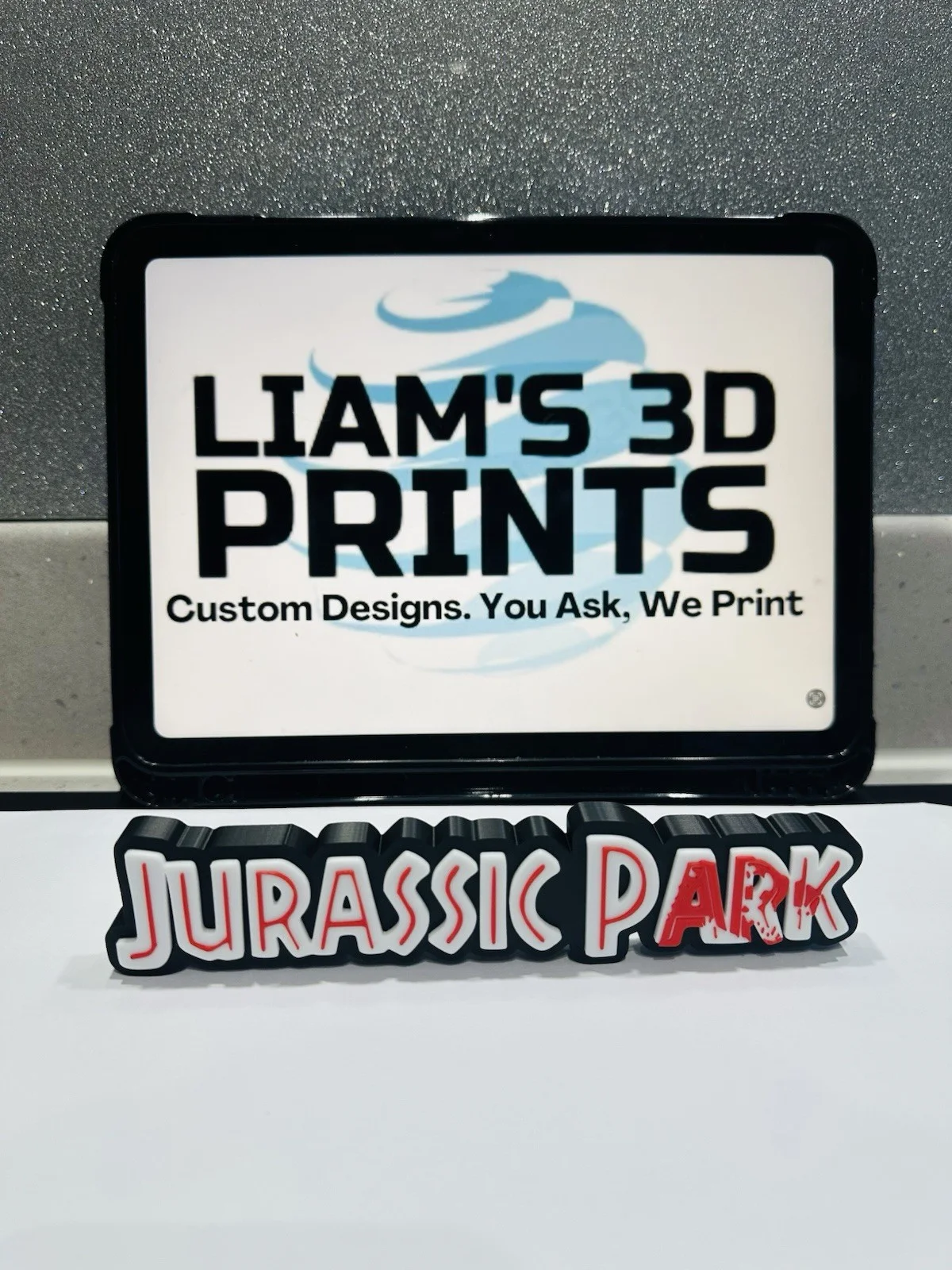 Decorative Jurassic Park World Film self standing logo Sign Display Pop, изображение 2