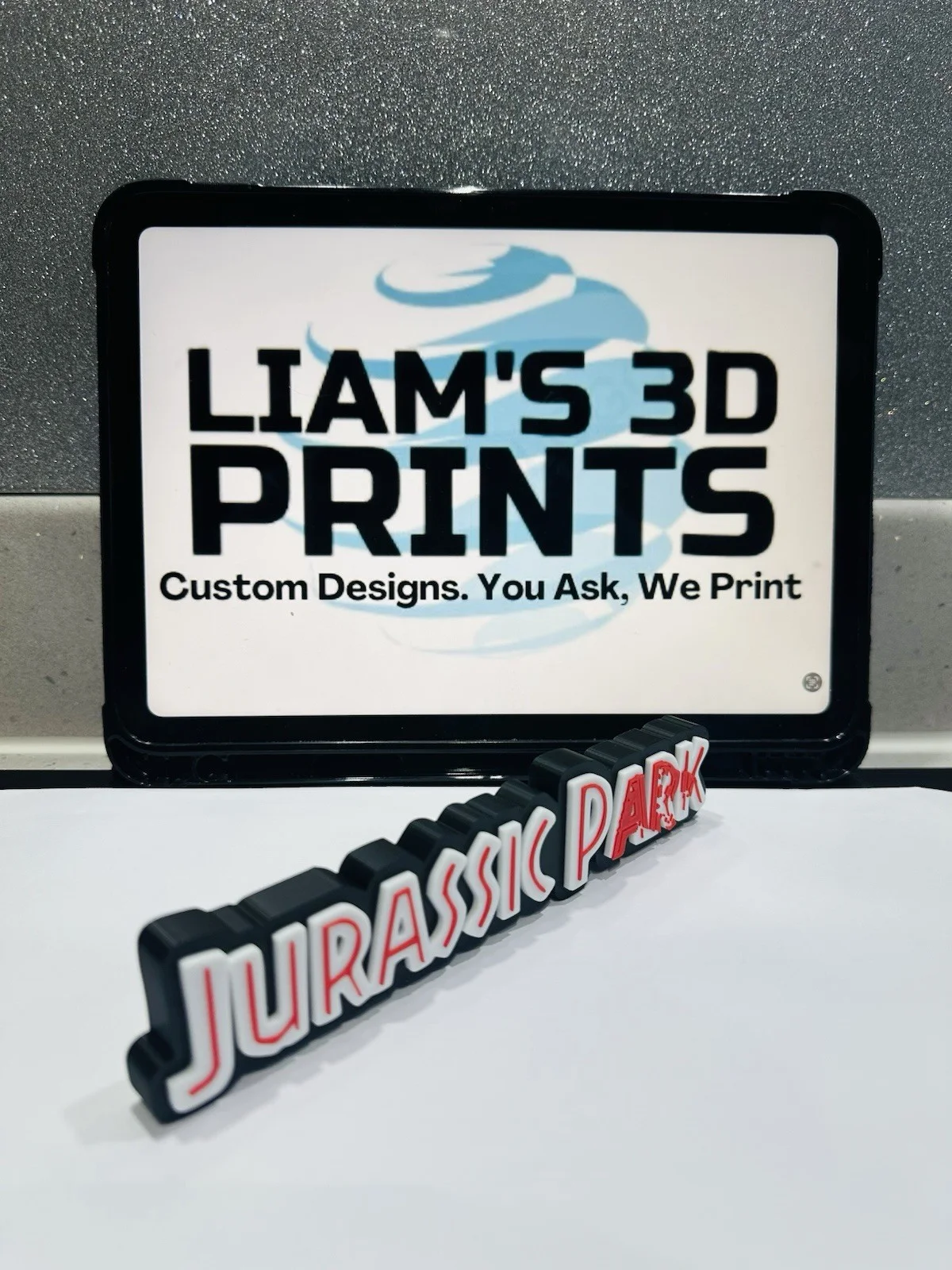 Decorative Jurassic Park World Film self standing logo Sign Display Pop, изображение 4