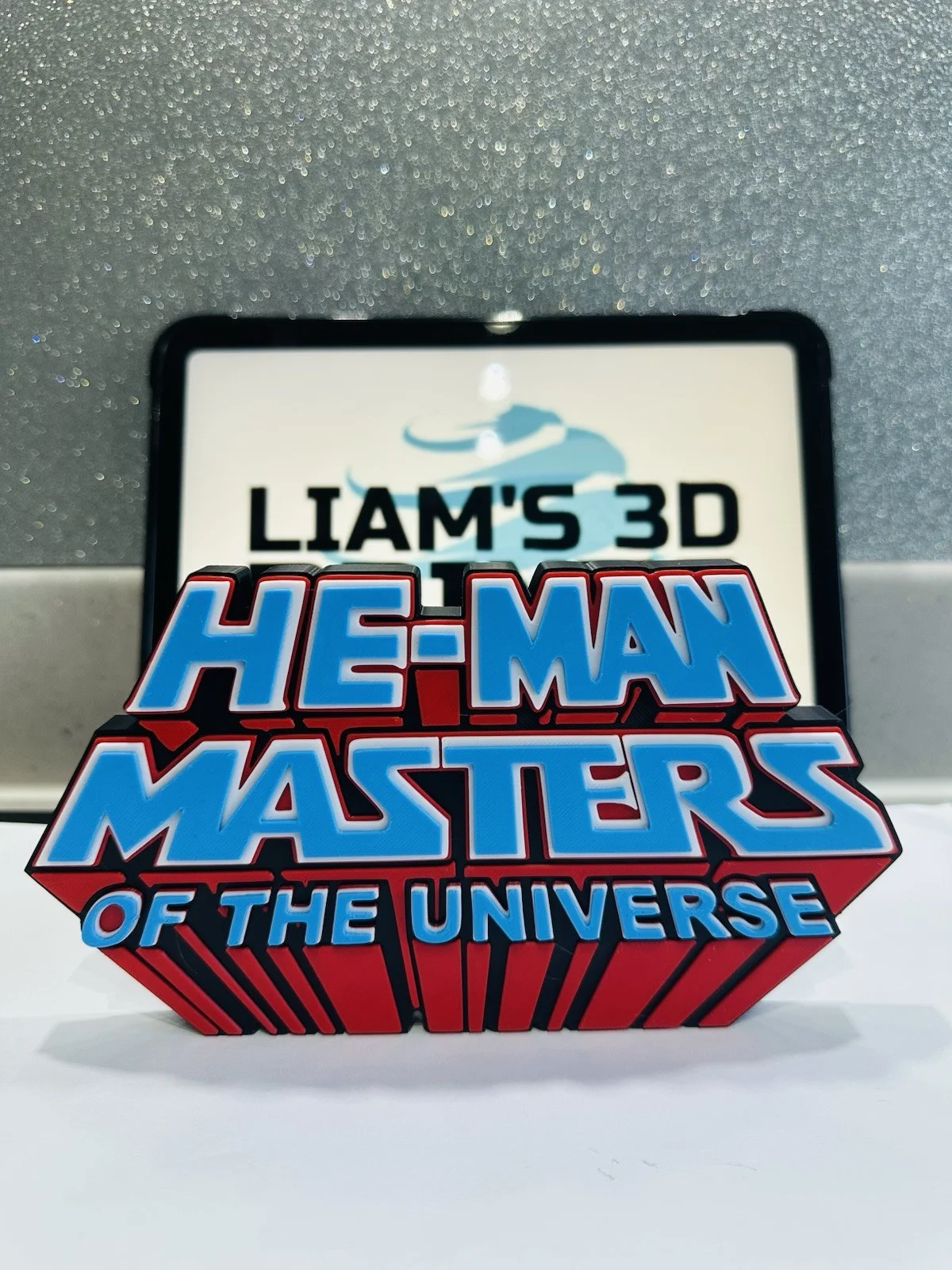 Decorative He Man HE-MAN Master Of The Universe logo Sign Display, изображение 2