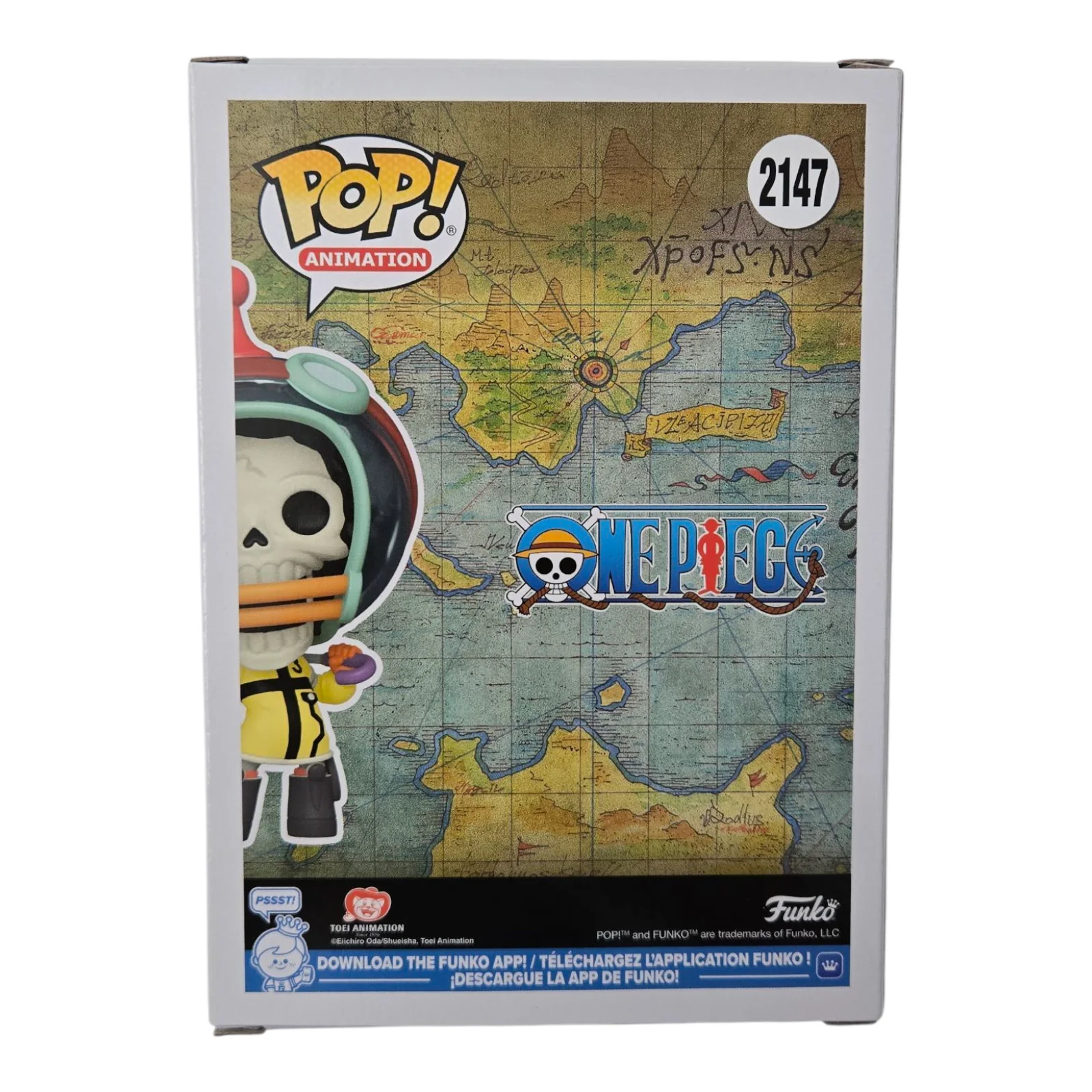 Ian Sinclair — Brook Egghead Signed Funko One Piece Pop Ian Sinclair Autograph JSA COA 263, image 3