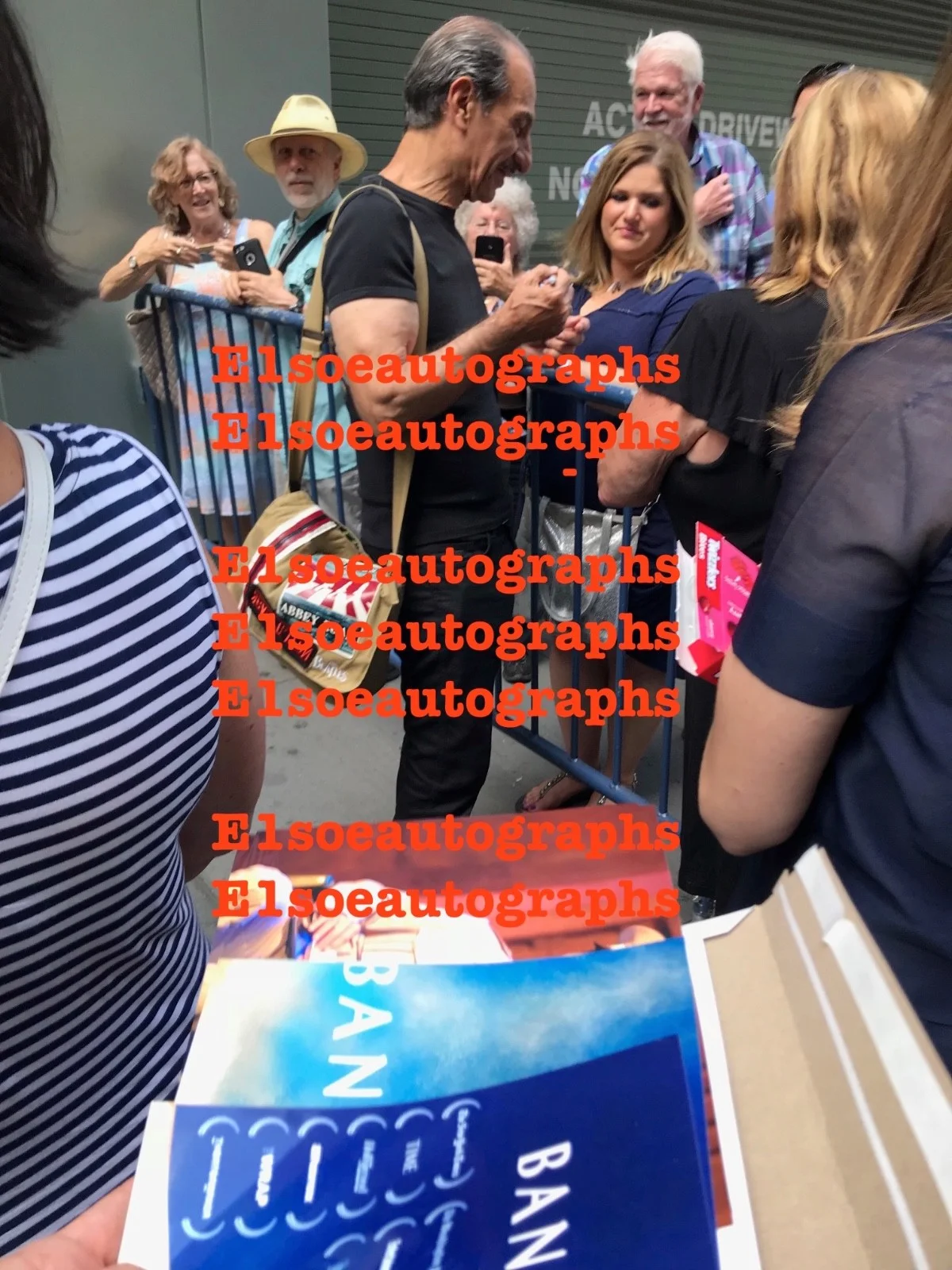 Actor — Sasson Gabay, Ari' el Stachel & Cast signed The Band's Visit 8x10 Photo. Proof, image 2
