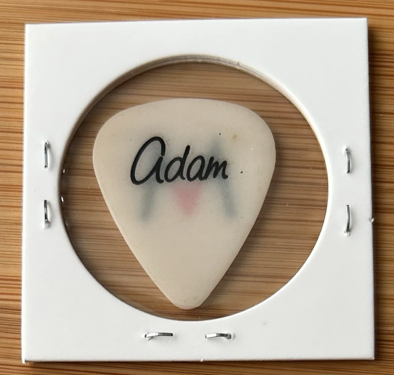 Maroon 5 - Adam Levine Tour Guitar Pick, image 2