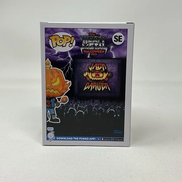 Mike Becker Autographed Heavy Metal Halloween 2023 Jack Carver Funko Pop SE SWAU, изображение 5