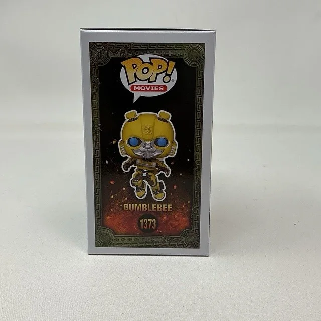 Mark Wahlberg Autographed Transformers Bumblebee Funko Pop #1373 Beckett BAS, image 3